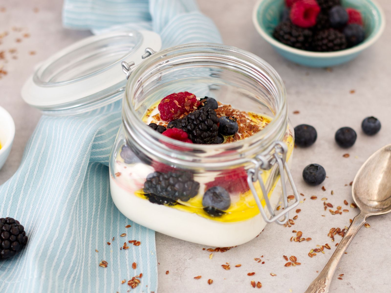 mit welchen obstsorten kann man quark mischen zum abnehmen